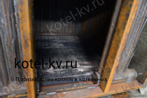 Котел КВД-0.8 на дровах с ручной топкой фото