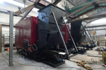 Котел промышленный твердотопливный механический