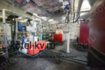 Котельный зал в блочно модульной котельной 1000 кВт