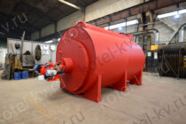 Паровой котел на газе и дизеле 700 кг пара в час